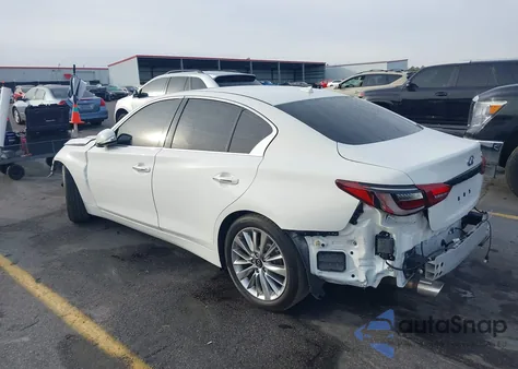 2021 Infiniti Q50 Luxe from USA, damaged, VIN JN1EV7BP3MM704110